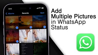 How To Add Multiple Pictures In WhatsApp Status! [Best Method]