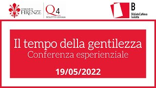 Il tempo della gentilezza