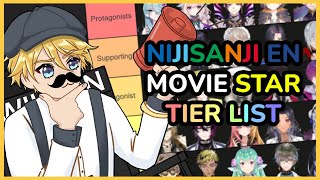 【NIJISANJI EN MOVIE STAR TIER LIST】NIJISANJI EN AS ACTORS【NIJISANJI EN | Yu Q. Wilson】