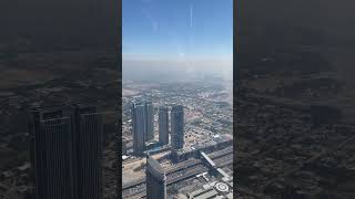 View from top of burj khalifa #burjkhalifa #dubai #city #futuristic #amazing