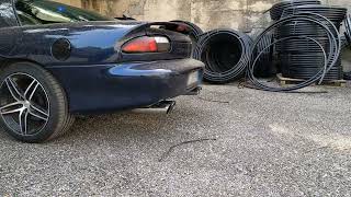 3.8 camaro dual exhaust sound