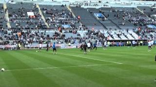 Demba Ba Training Goal @ St James Park, Newcastle United