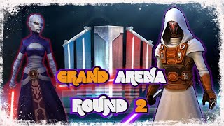 SWGOH Grand Arena: Round 2 Jedi Knight Revan Holds the Line!