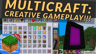 MultiCraft- Build and Mine: CREATIVE Gameplay!! (EPIC)| The Crafting GamerZ