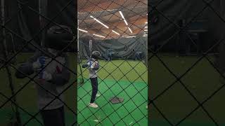 Hugo at Stods Batting cages in Bellevue