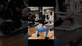 ❤️‍🔥 GYM Girl Glutes Workout 😲 #shorts #gymgirl #fitnessmotivation