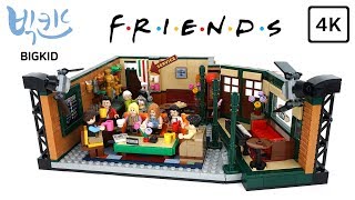 LEGO IDEAS 21319 Friends Central Perk - Lego Speed Build 4K