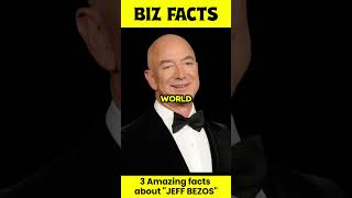 Amazing facts about Jeff Bezos #shorts #businessfacts #subscribe