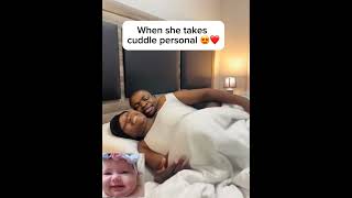 When She takes cuddle personal🤩 #lovers #unitedkingdom #viral #fyp #nigeria #cuddle #relationship