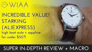 Hi-beat & sapphire, under $50! Starking Automatic (Aliexpress) Watch Review