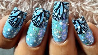 Holographic Snow Nails || Beautybigbang Review || Ec-Cosmetics Nailpolish ||