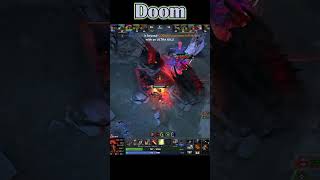 Doom is Broken🔥Instant 3114 Golds in 40 Second #dota2 #shorts #Rampage