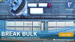 Breakbulk Logistics | Breakbulk Cargo | Oversized Cargo | Heavy Goods Handling