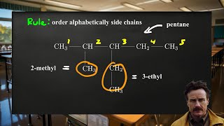 Mr. White Teaches Organic Chemistry Nomenclature of Alkanes #chemistry #breakingbad #education