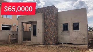 🏡$65,000 -  Uncompleted 4-Bedroom Ensuite Houses for Sale | Ahenema Kokoben, Kumasi #realestate