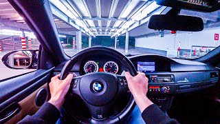 2010 BMW M3 E90 610HP SUPERCHARGED NIGHT POV DRIVE Onboard (Autobahn)