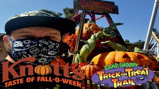 Knott's Berry Farm: Taste of Fall-O-Ween & Camp Snoopy Trick or Treat Trail