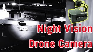 Sky Eye-12NLT IR laser Night Vision Zoom Camera For Drone