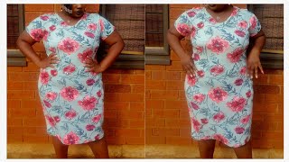 how to cut and sew a dress in 10 minutes