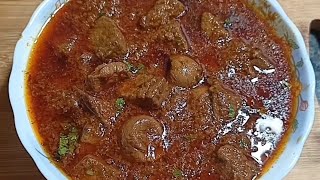 Bakra Eid special Mutton kaleji Masala recipe। kaleji ka salan।