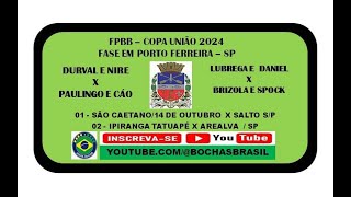 SÃO CAETANO/14 DE OUTUBRO X SALTO - (1ª ptd) e IPIRANGA TATUAPÉ x AREALVA - (2ª ptd)