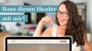 Baue mit mir diesen Header in Divi | Individuelle Kopfzeile erstellen mit dem Divi Theme & WordPress