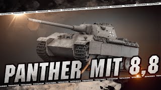 Panther mit 8,8 🔴 ПОБЕДИТЕЛЬ АУКЦИОНА НА 3 ОТМЕТКИ 🔴 МИР ТАНКОВ