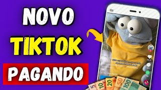 Novo TIKTOK Pagando Pix De Graça [Ganhe Dinheiro ASSISTINDO VÍDEOS] App Pagando No Pix 2022