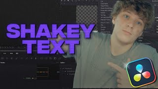 How To Create This VIRAL Shake Text Effect In DaVinci Resolve