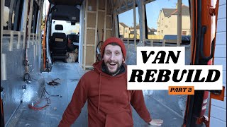 WE RIPPED OUR VAN APART | Ep2 | Mercedes Sprinter Van Conversion