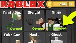 BUYING EVERY PERK IN MURDER MYSTERY 2!! (Roblox)