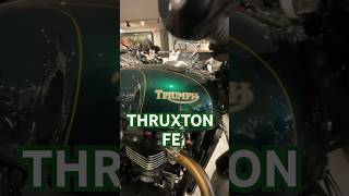 It’s the “FINAL EDTION”the last year to buy a NEW TRIUMPH THRUXTON  #triumph motorcycles