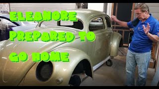 Hood Install And Final Prep! - Eleanore VW Chop Top Beetle 159