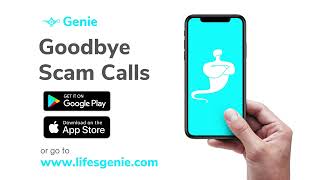 Stop Scam Calls with the Genie app!