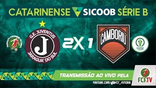 MELHORES MOMENTOS -   JUVENTUS 2 X 1 CAMBORIÚ - CATARINENSE SICOOB SÉRIE B 2024