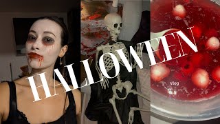 halloween party, GRWM easy costume, chitchat reflections on alcohol