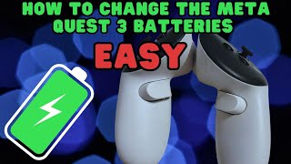 How To Change The Meta Quest 3 Controller Batteries