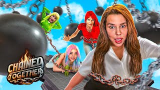 DISPUTA ACIRRADA de QUEM É MAIS ANIMAL ⛓️ | Chained Together #3