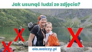 Jak usunąć ludzi ze zdjęcia w kilka sekund? Magia Photoshop AI