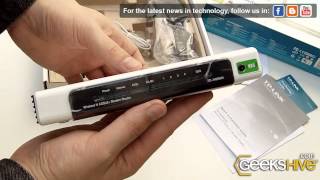 300Mbps Wireless N ADSL2+ Modem Router TD-W8960N - TP-Link - Unboxing by www.geekshive.com