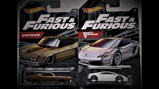 HOT WHEELS FAST & FURIOUS DIECAST COLLECTIBLE