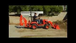 Kubota BX25D Tractor Loader Backhoe