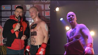 DENIS DĄBKOWSKI :  Jestem po ciężkiej chorobie, mam połamane dwie kości / PO GALI JENEL Fight Night