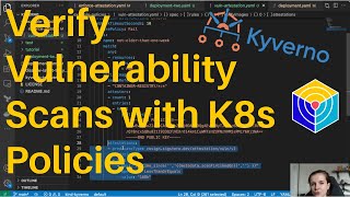 Check Trivy Vulnerability Scan through Kyverno in-cluster policies