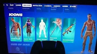 DEFINITELY LAST CHANCE FOR TRAVIS SCOTT IN FORTNITE? Travis scott Return Relase date item shop skin