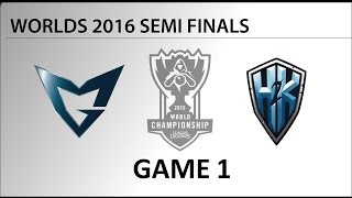 SSG vs H2K Game 1 Semi finals, Season 6, Worlds 2016