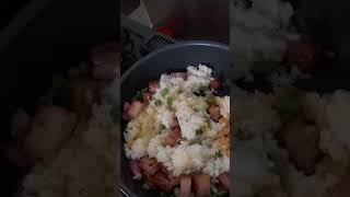 How to make “Fried Rice” #shorts #rice #米 #seaweed #チャーハン