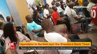 United Ugandans in Durban Met Standard Bank Team In Kwazulu Natal