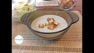 Cream of mushroom soup | Крем-суп из шампиньонов