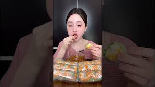 Mời mn ăn cuốn tôm zới e nha 🍤 #mukbang #cuontomthit #eating #amthuc #cooking #mukbangvietnamese